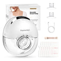 Electric Breast Pump Hands Free - Wearable Breastfeeding Pump Wireless Breast Pump with Smart Display Portable Breast Pump of 4 Modes &12 Levels Low Noise 19/21mm Flange