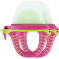 Teetherpop Fillable Freezable Baby Feeder – Spill-Proof Design for Baby Led Weaning – Perfect for Breastmilk Storage Smoothies Purees or a Baby Fruit Feeder – Baby Feeding Essentials (PinkLimon)
