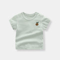 Organic Cotton Short Sleeve Baby T-Shirt for Summer