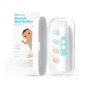 Frida Baby Electric Nail Trimmer Safe & Easy Electric Nail File Baby Nail Clipper & Nail Trimmer Kit for Newborn Toddler or Children Fingernails & Toenails 4 Buffer Pads LED Light Storage Case