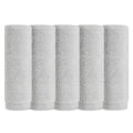 Natemia Organic Baby Washcloths - 10"x10" Baby Washcloths for Newborn Pack of 6 Soft Organic Cotton Baby Towels Baby Girl Washcloths Wash Cloths for Babies Organic Cotton Washcloths