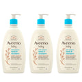 Aveeno Baby Daily Moisture Gentle Bath Wash & Shampoo with Natural Oat Extract Hypoallergenic Tear-Free & Paraben-Free Formula For Sensitive Hair & Skin Lightly Scented 33 fl. oz